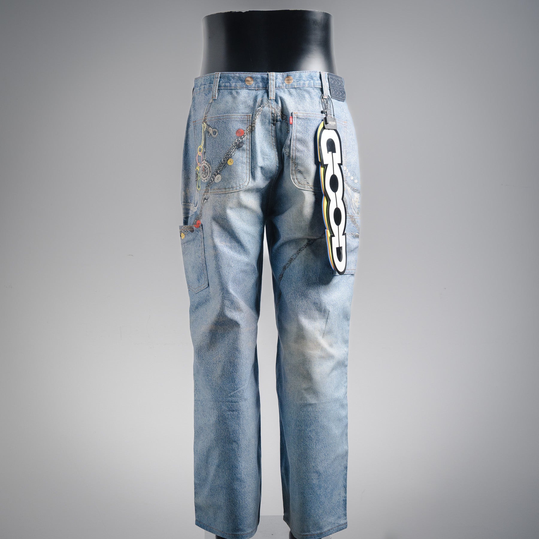 Goodbra 25fw printed jeans