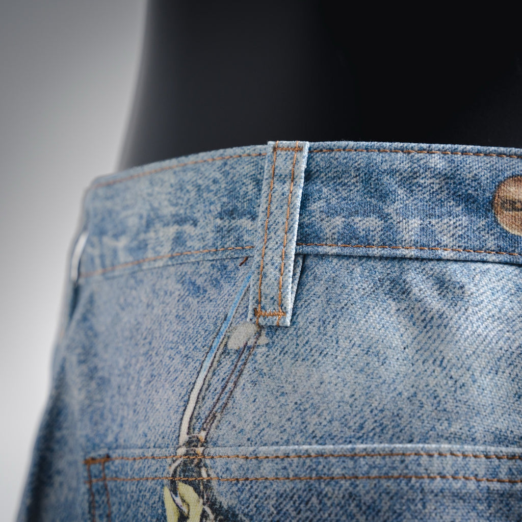 Goodbra 25fw printed jeans