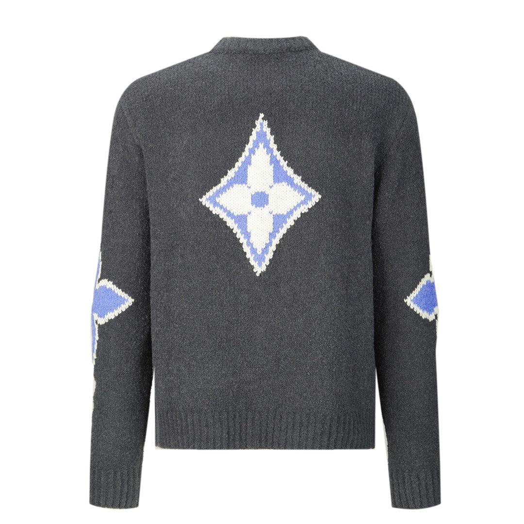 Louis jacquard sweater