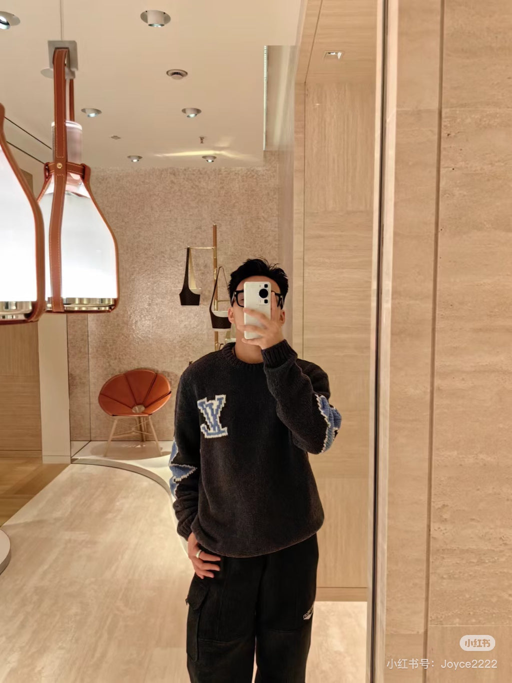 Louis jacquard sweater