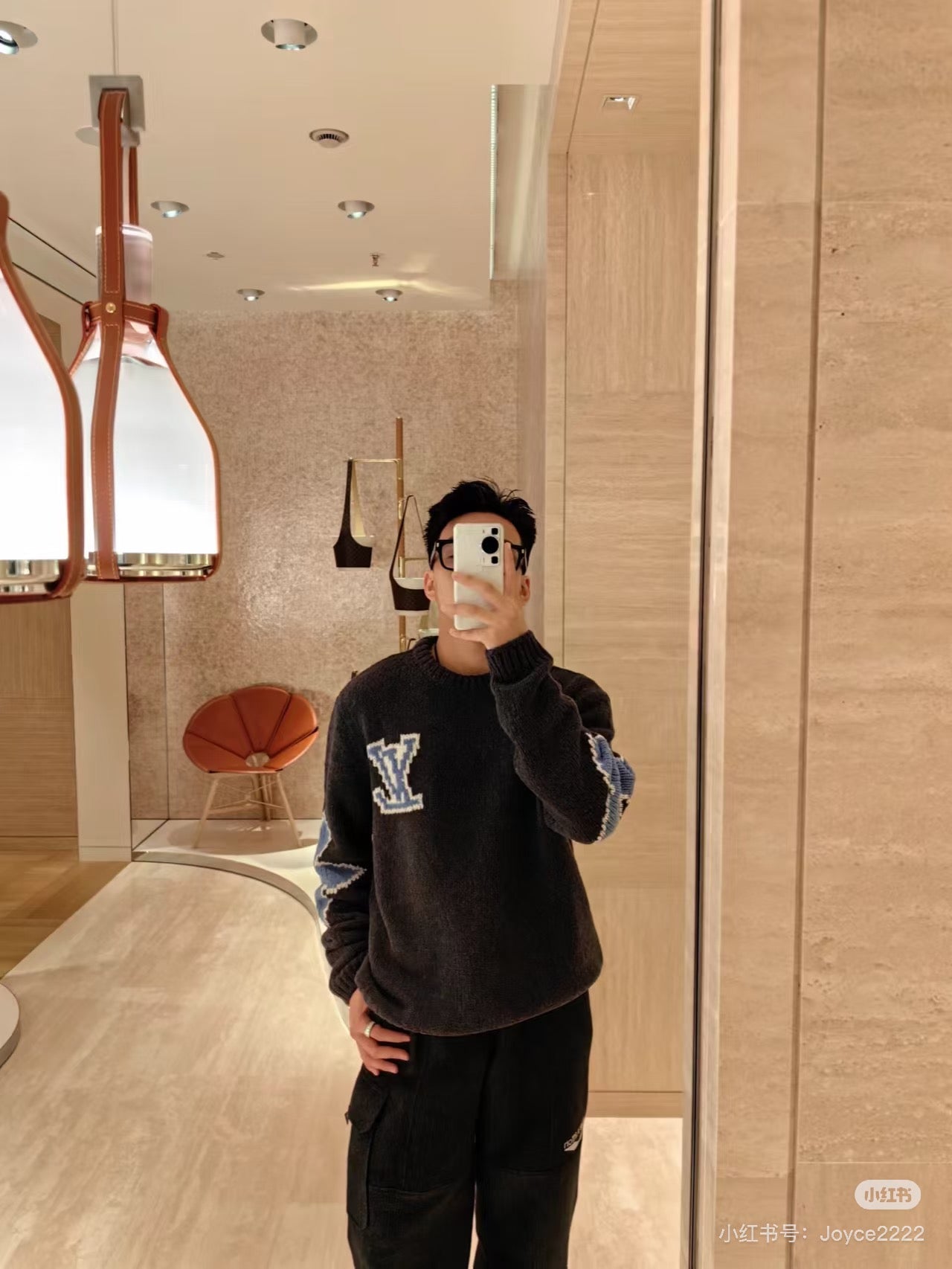 Louis jacquard sweater