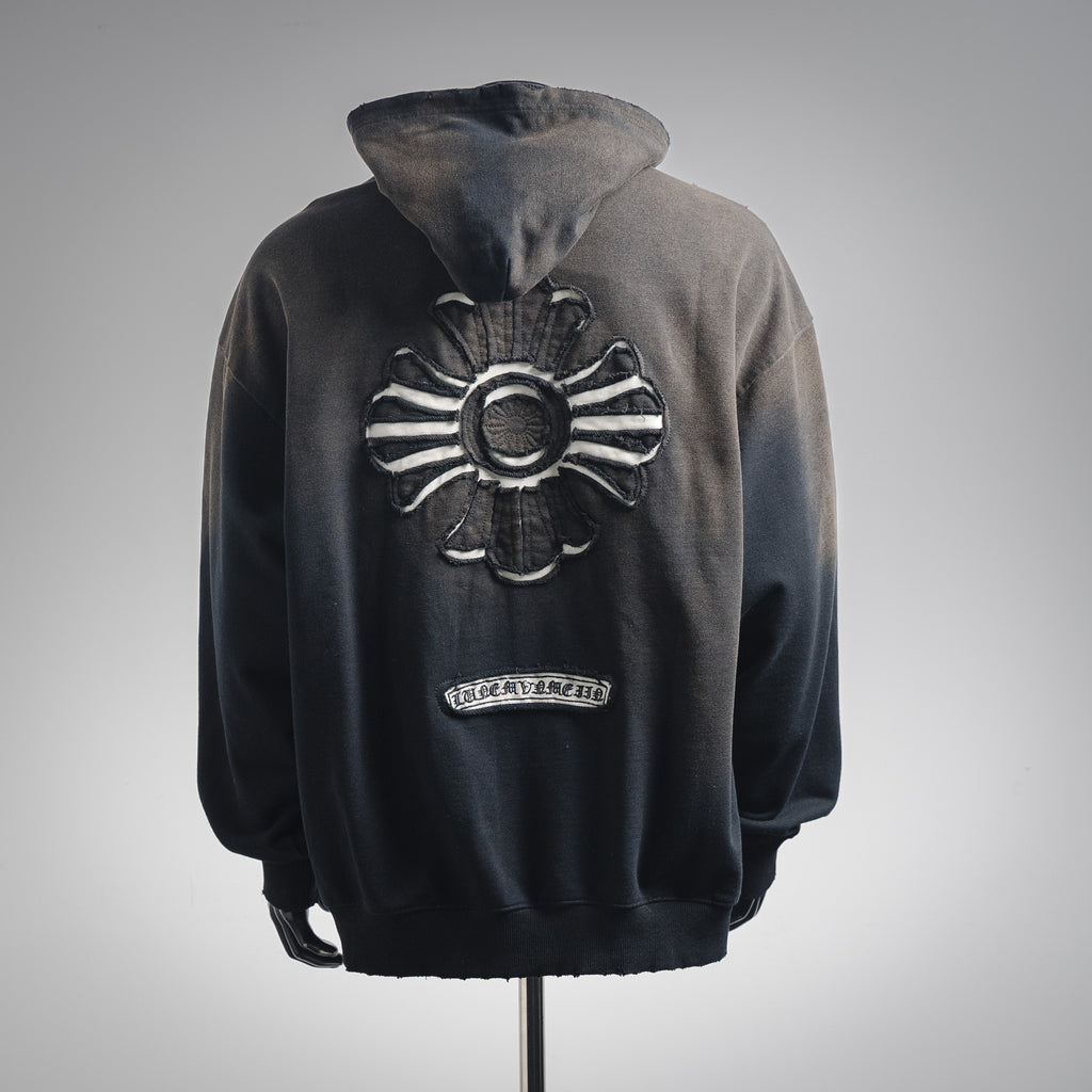 Chrome 25fw embroidered hoodie