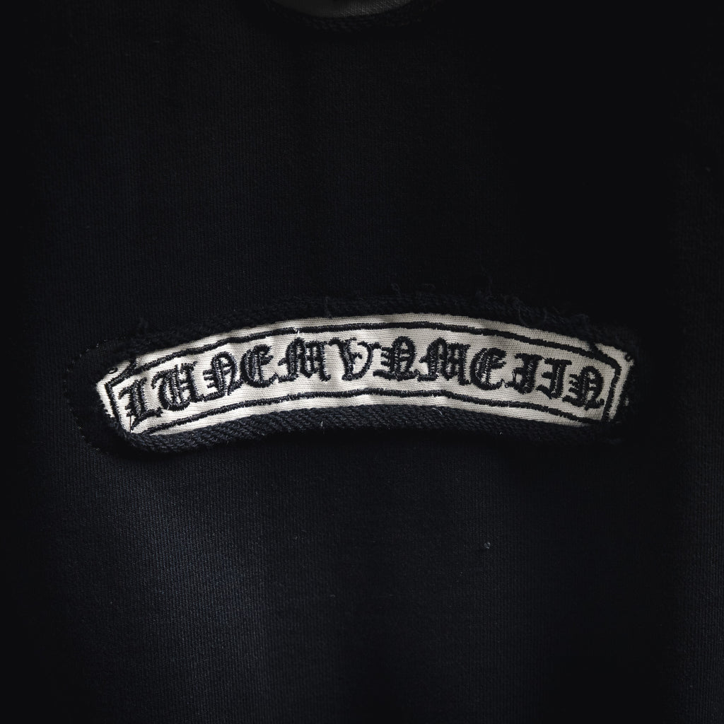 Chrome 25fw embroidered hoodie
