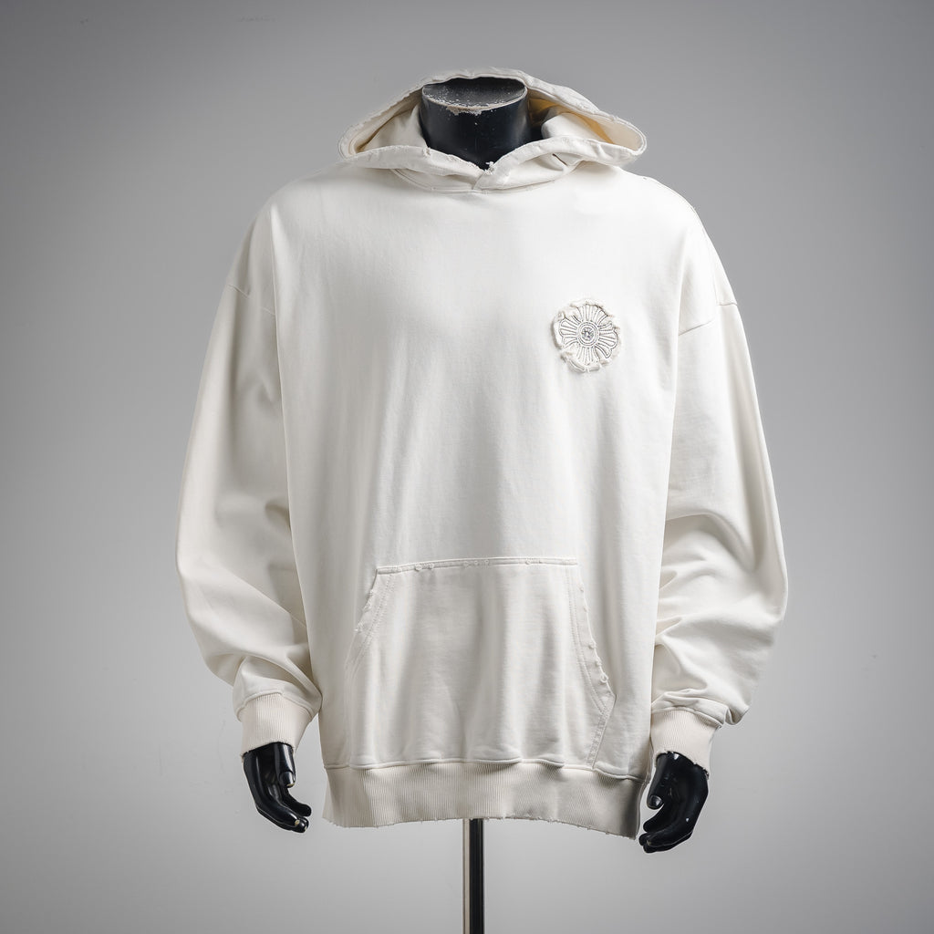 Chrome 25fw embroidered hoodie