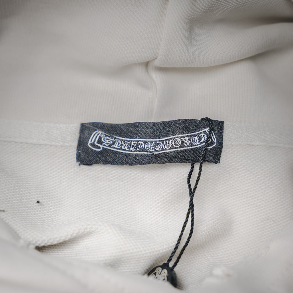 Chrome 25fw embroidered hoodie