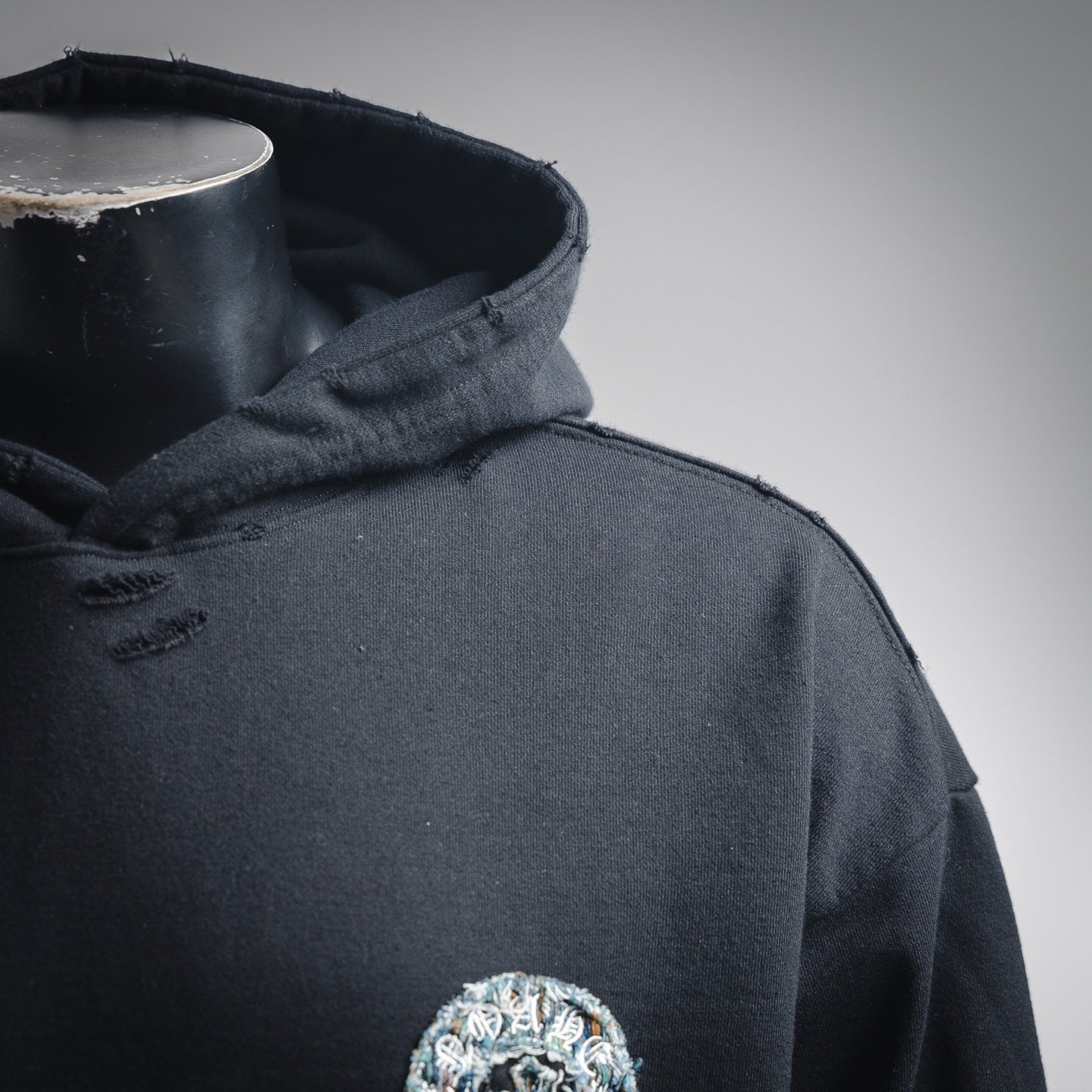 Chrome 25fw printed hoodie