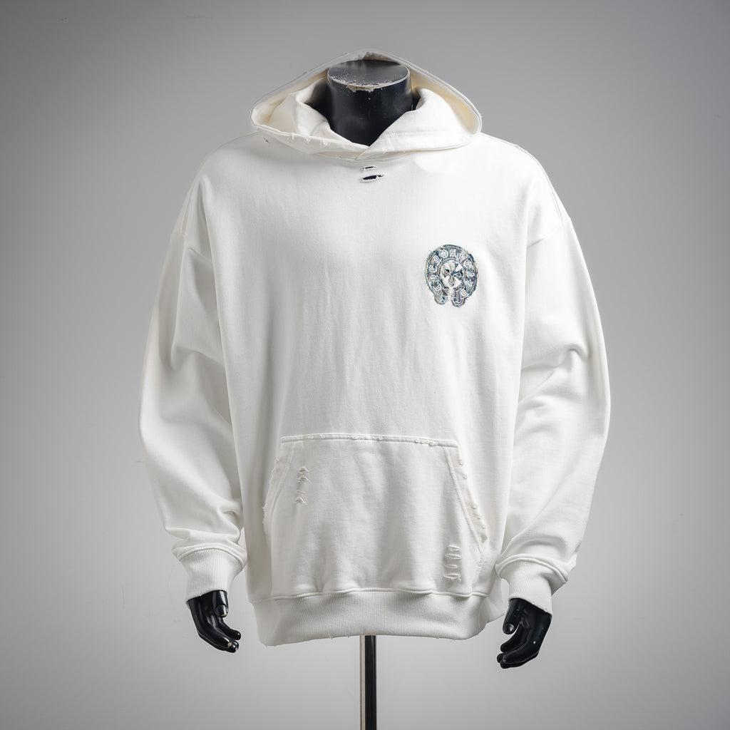 Chrome 25fw printed hoodie