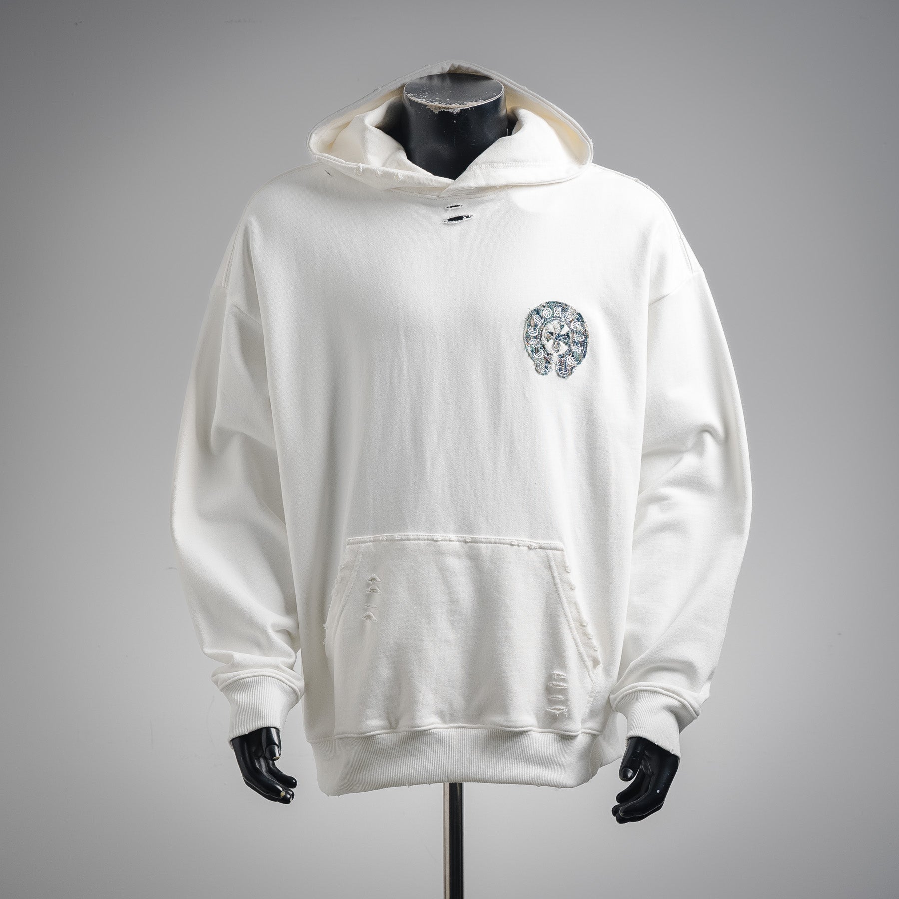 Chrome 25fw printed hoodie