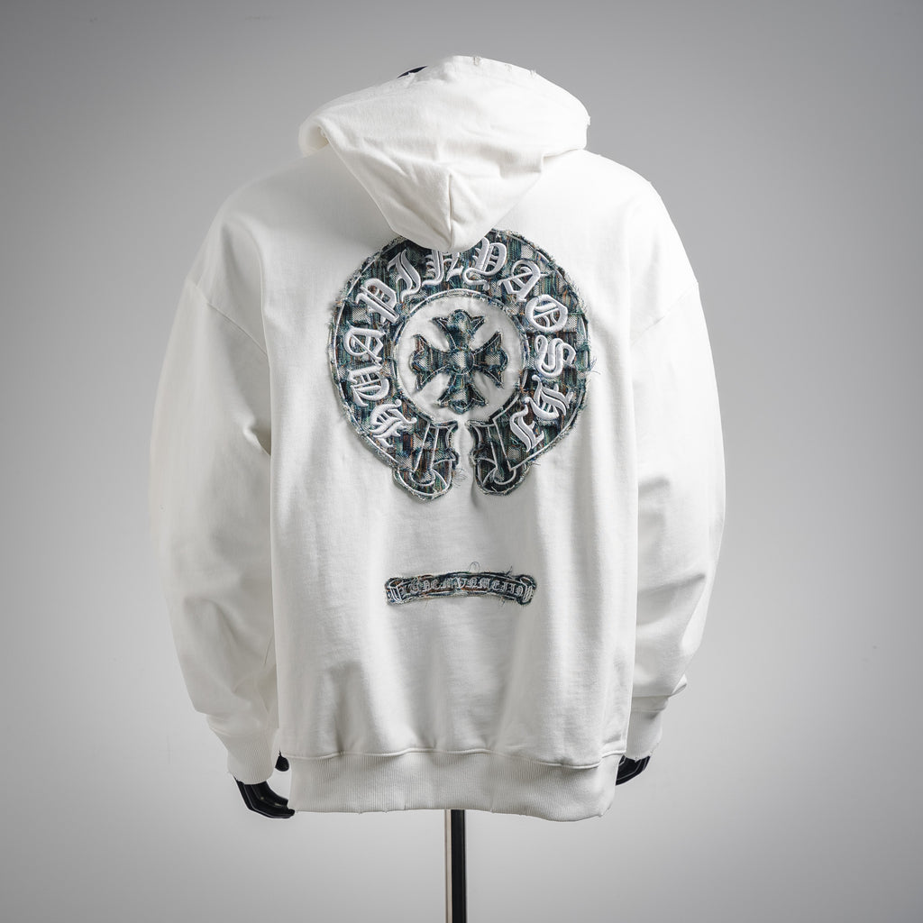 Chrome 25fw printed hoodie