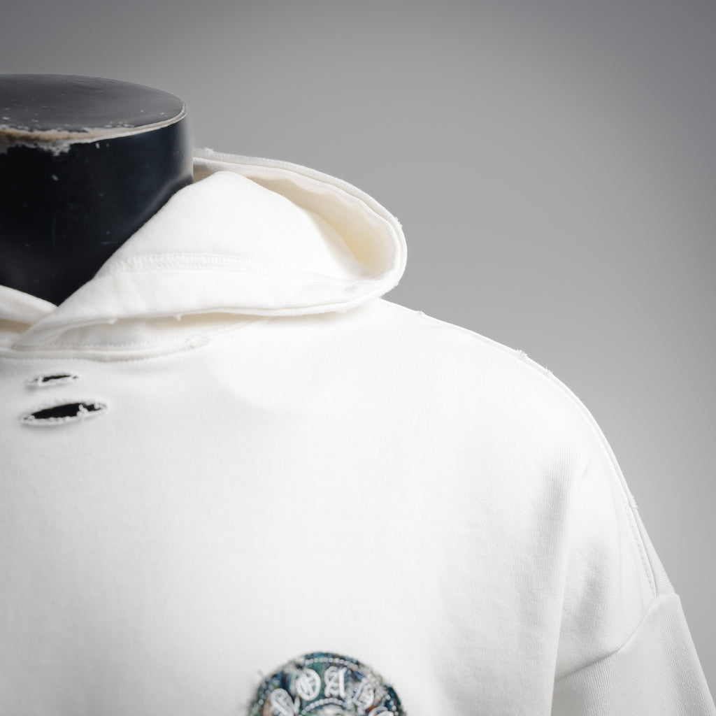 Chrome 25fw printed hoodie