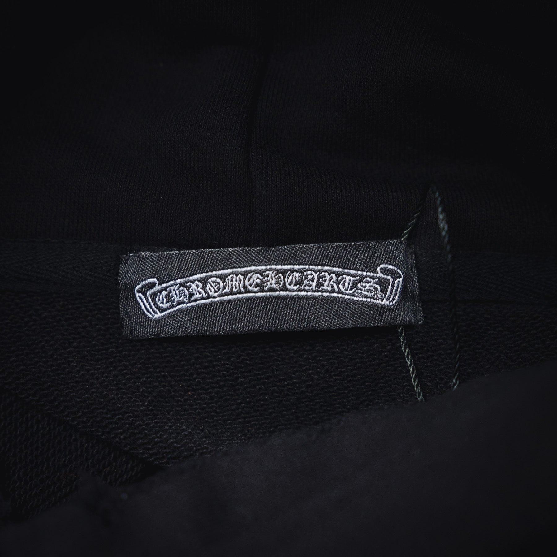 Chrome 25fw embroidered hoodie