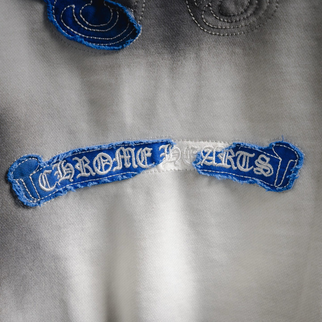 Chrome 25fw embroidered hoodie