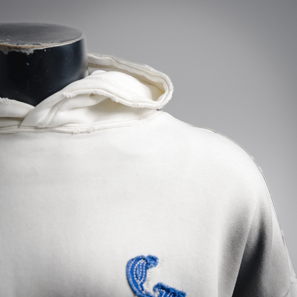 Chrome 25fw embroidered hoodie