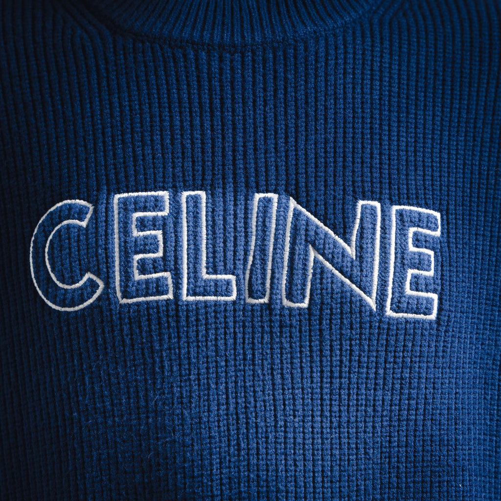 Cel 25fw embroidered sweater