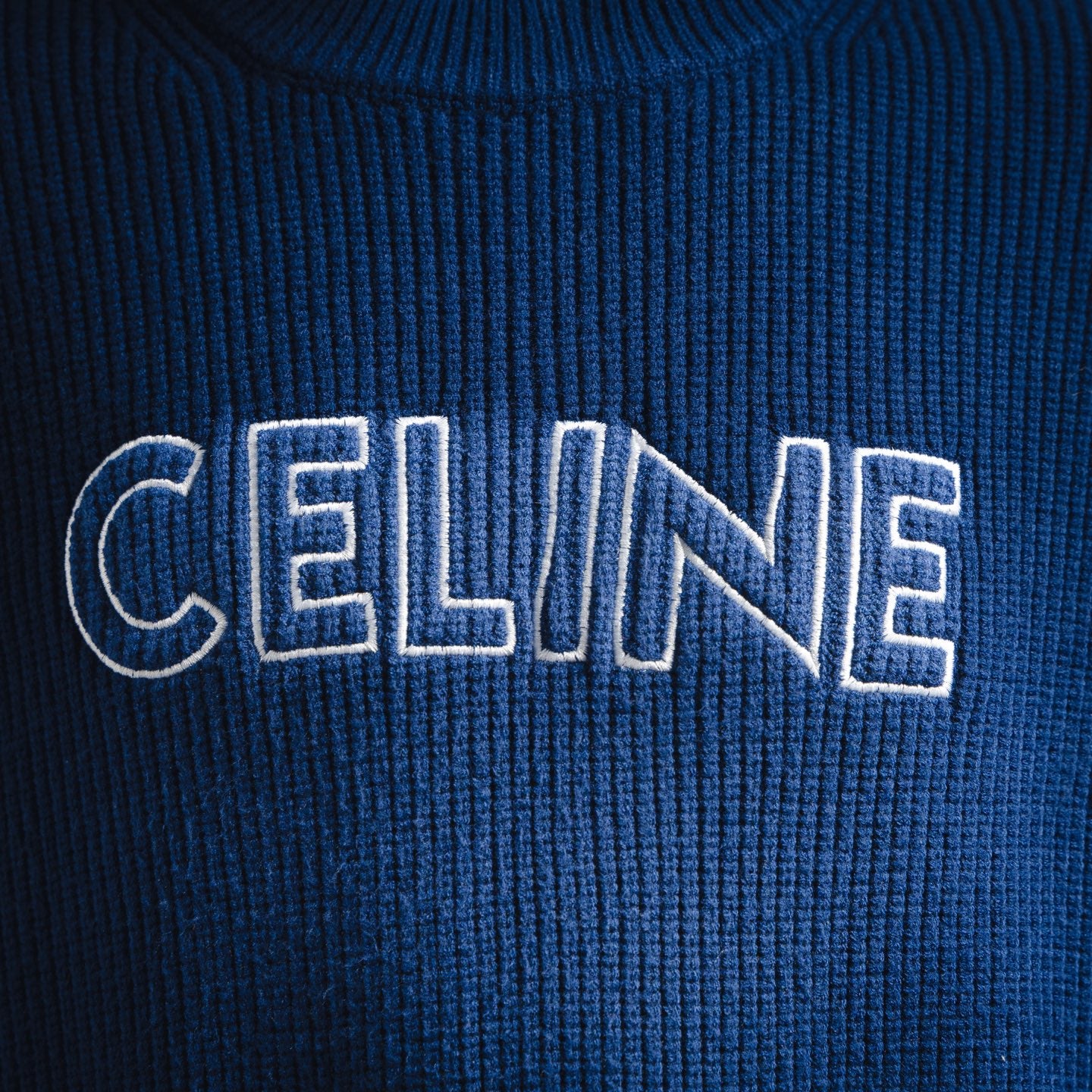 Cel 25fw embroidered sweater