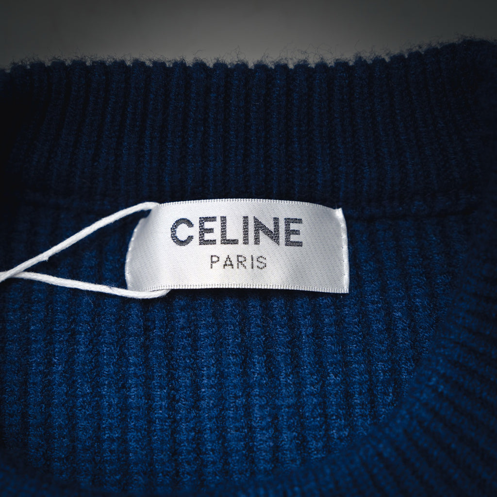 Cel 25fw embroidered sweater