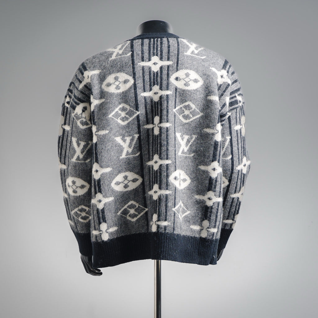 Louis 25fw jacquard cardigan