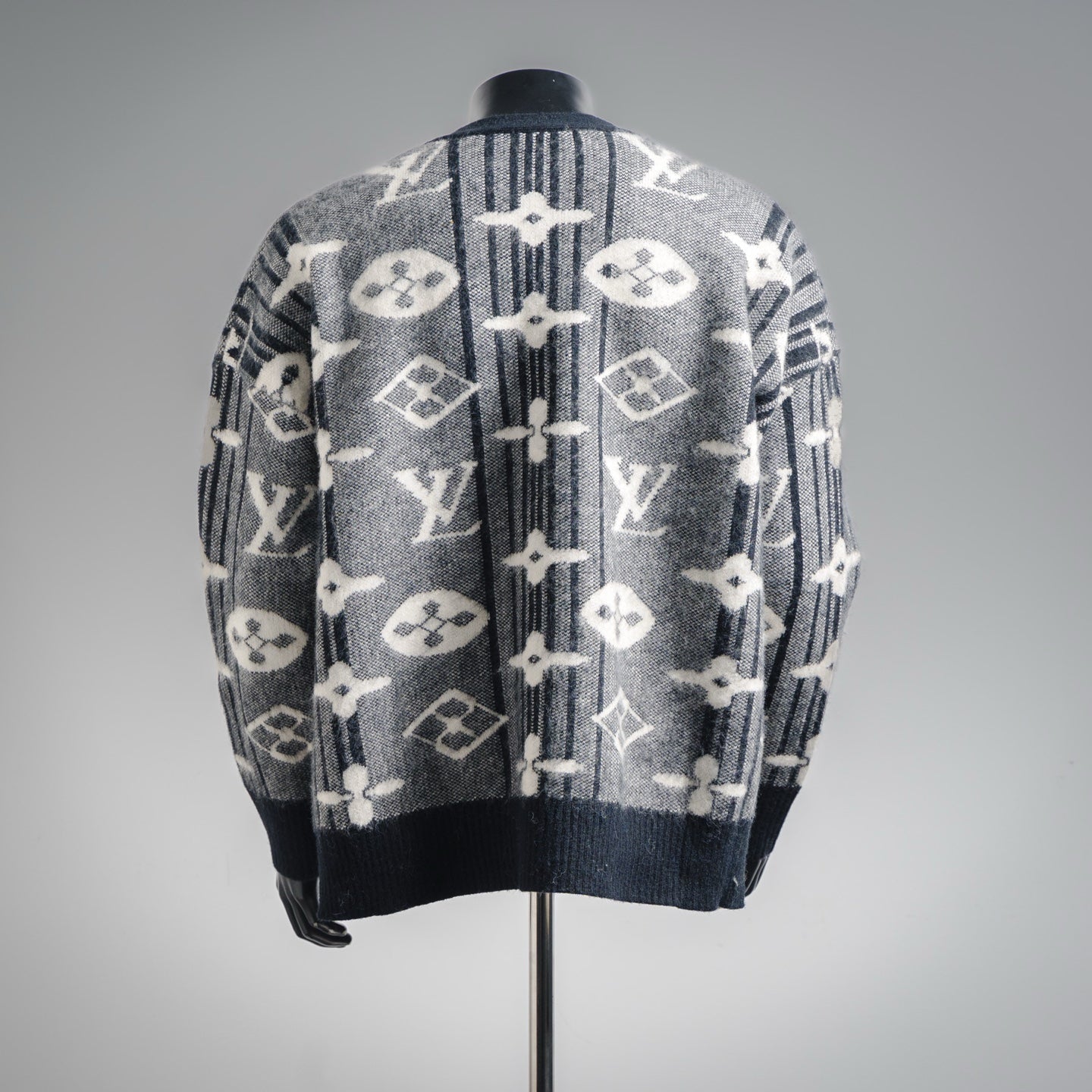 Louis 25fw jacquard cardigan