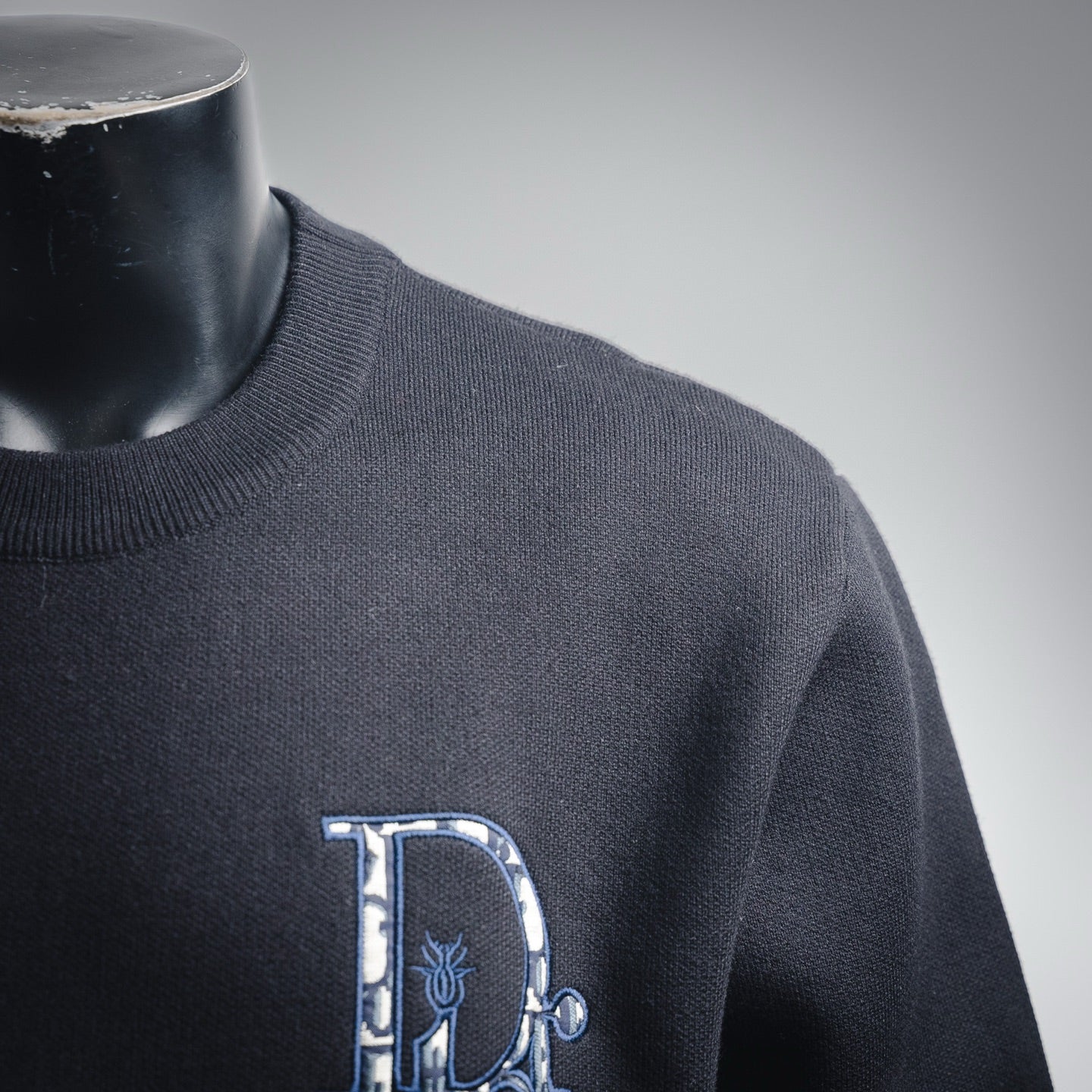 CD 25fw embroidered sweater