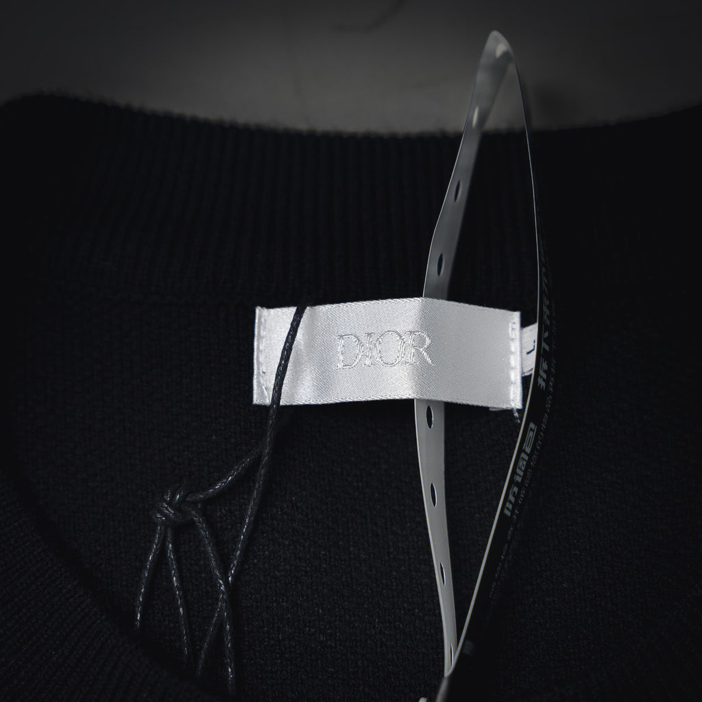 CD 25fw embroidered sweater