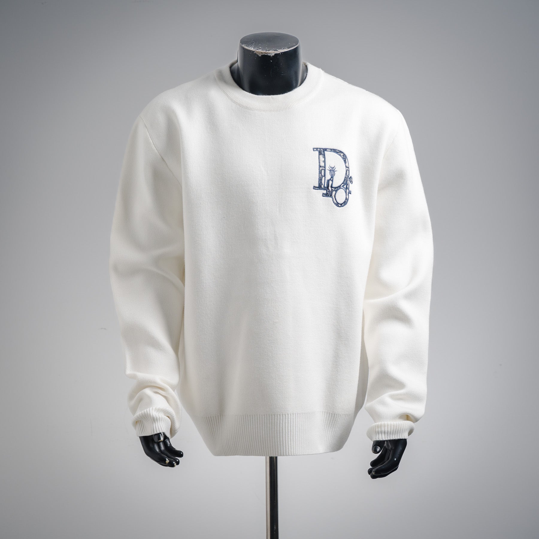 CD 25fw embroidered sweater