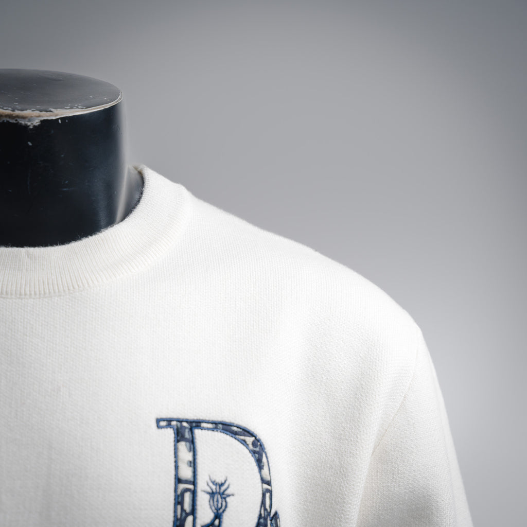 CD 25fw embroidered sweater