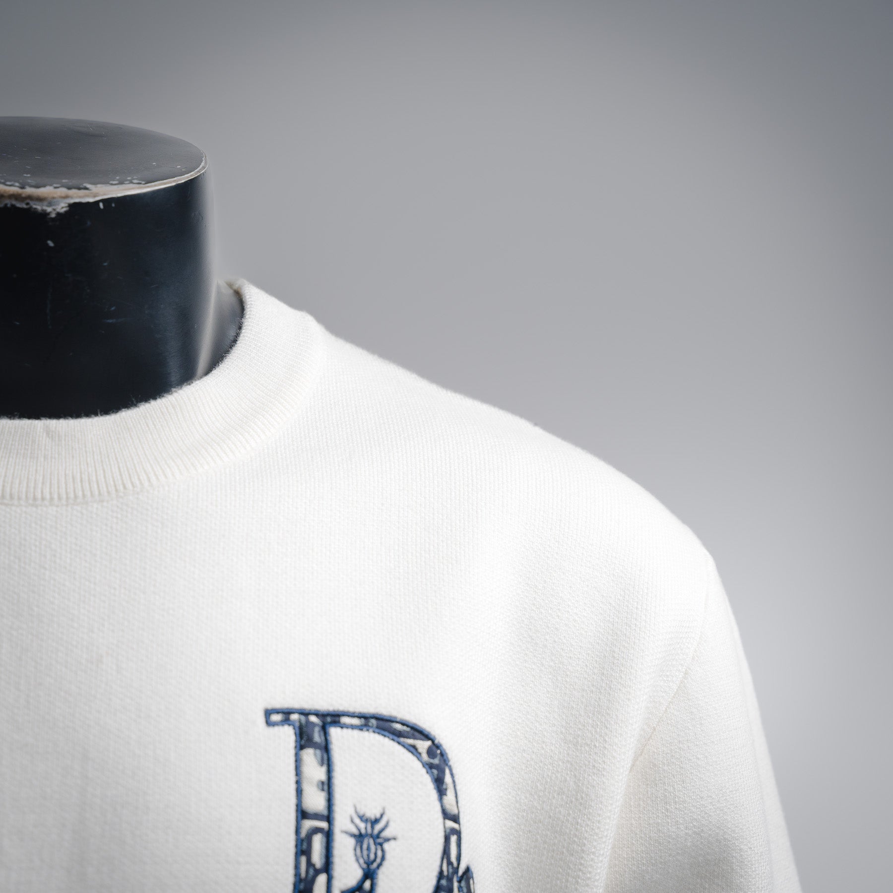 CD 25fw embroidered sweater