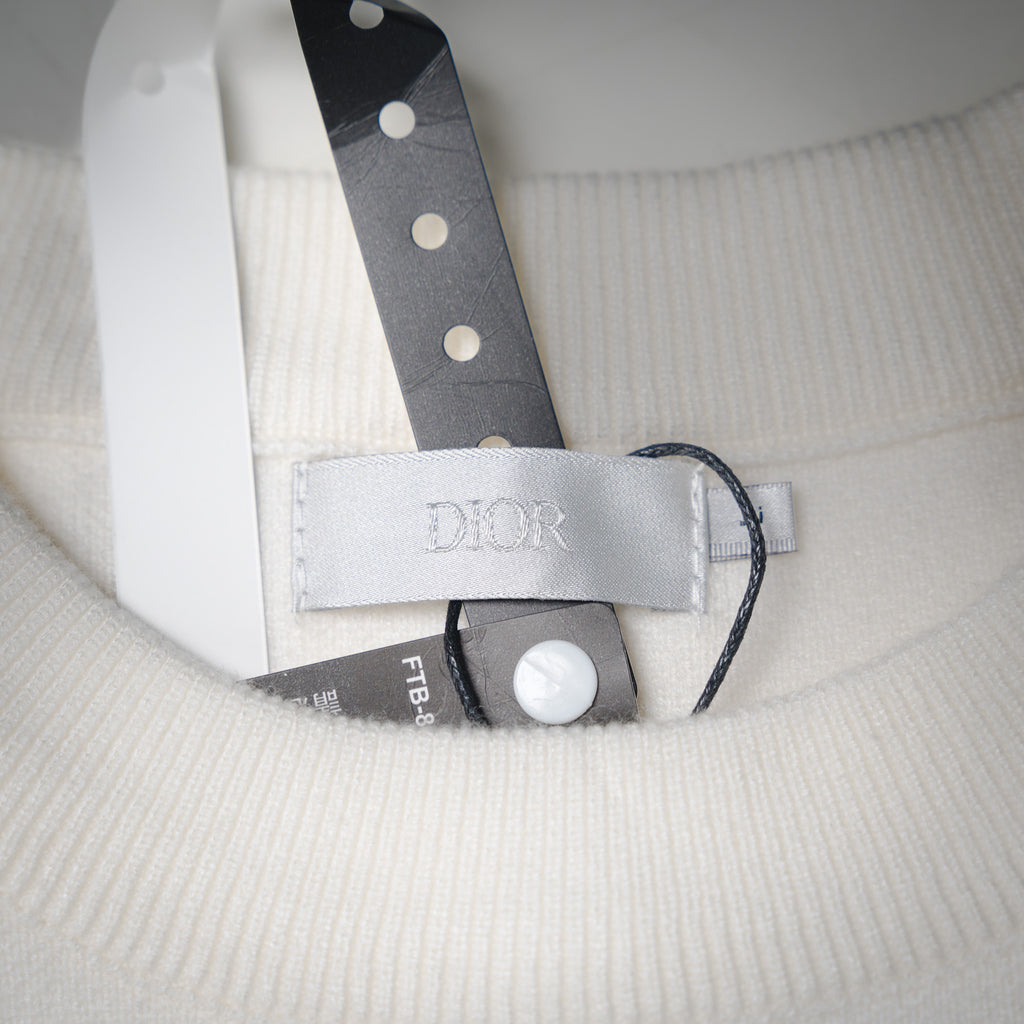 CD 25fw embroidered sweater