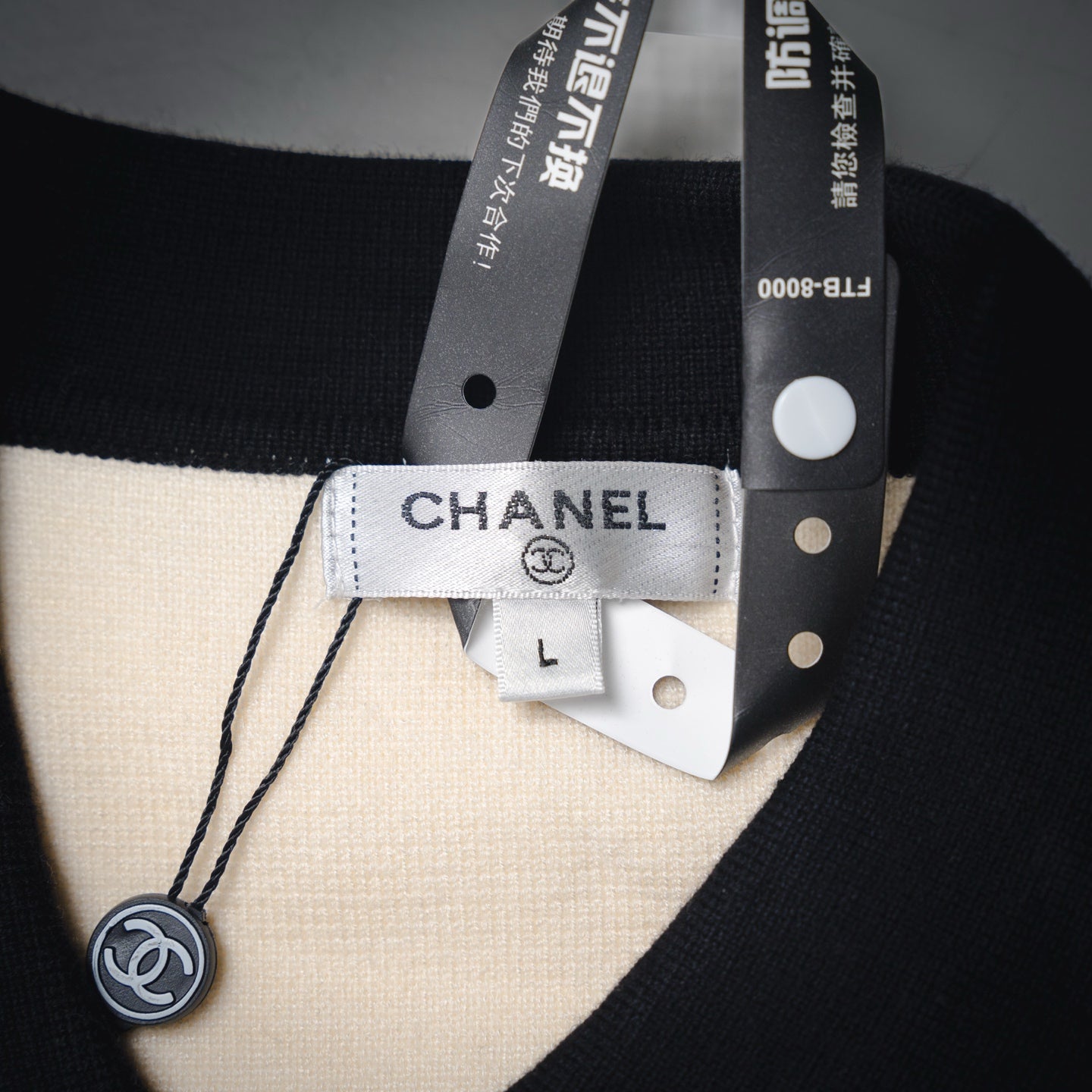 Chan 25fw knitted jacket