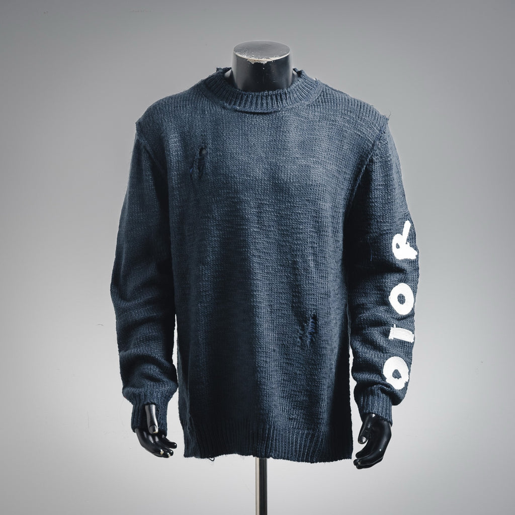 CD 25fw embroidered sweater