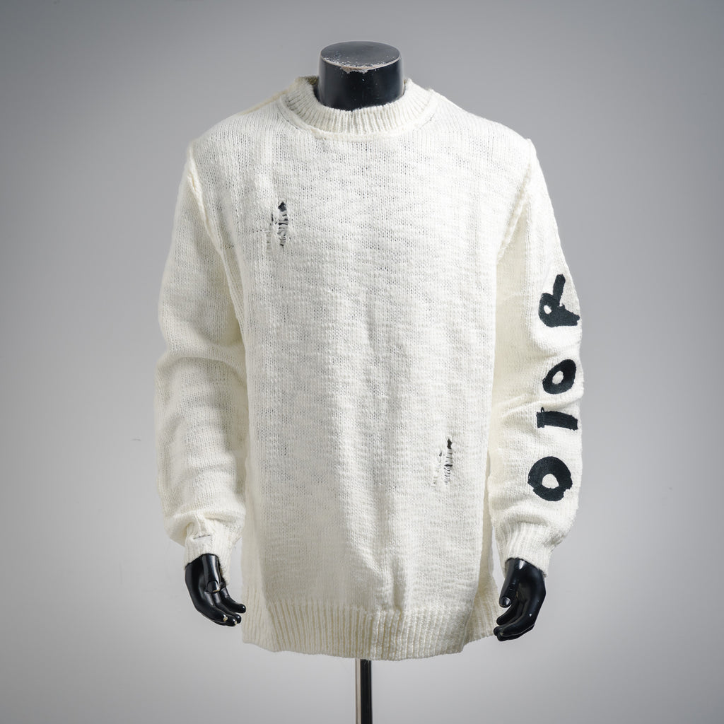 CD 25fw embroidered sweater