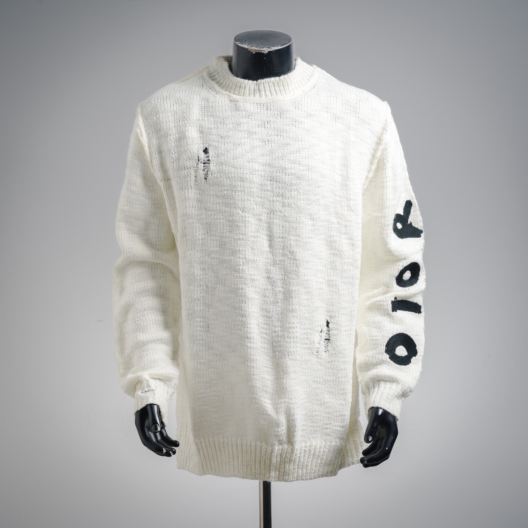 CD 25fw embroidered sweater