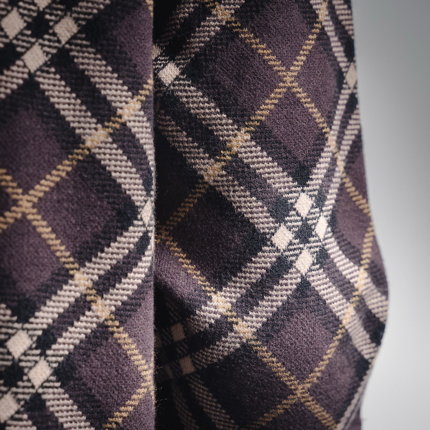 Burbery 25fw plaid cardigan