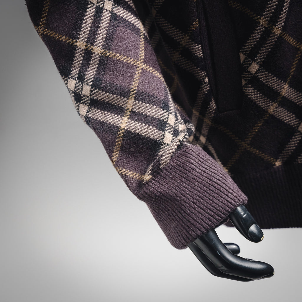 Burbery 25fw plaid cardigan
