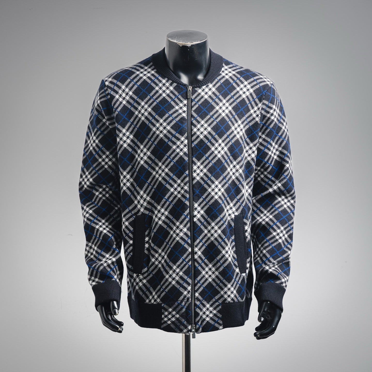 Burbery 25fw plaid cardigan