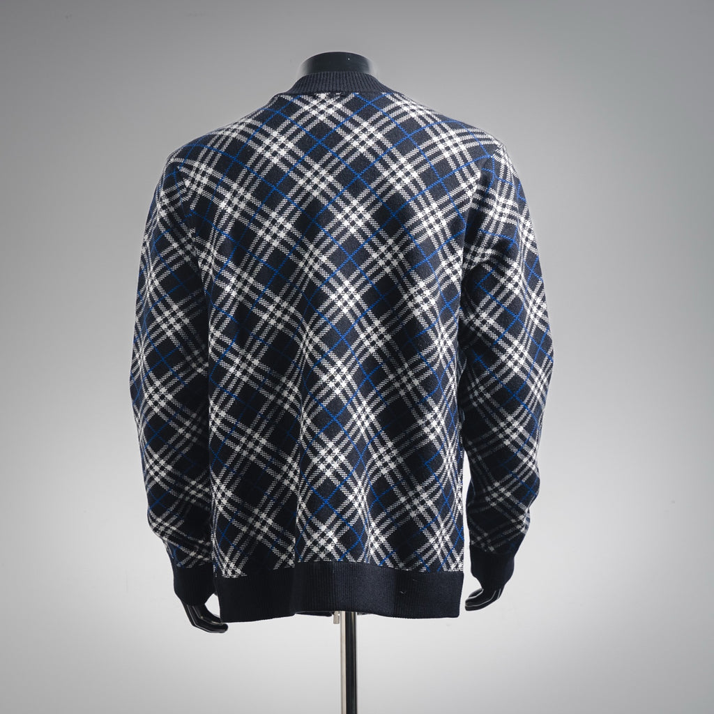 Burbery 25fw plaid cardigan