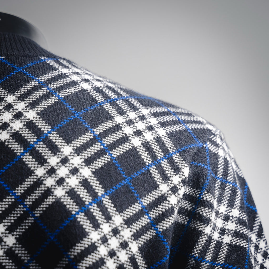 Burbery 25fw plaid cardigan