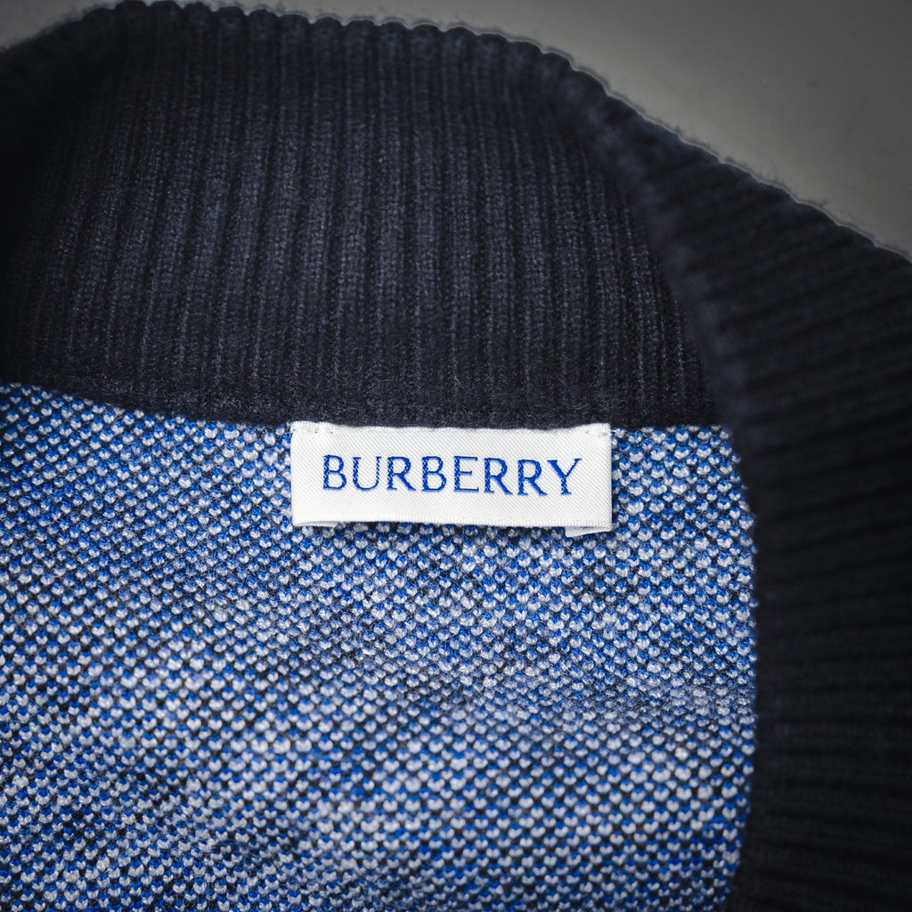 Burbery 25fw plaid cardigan