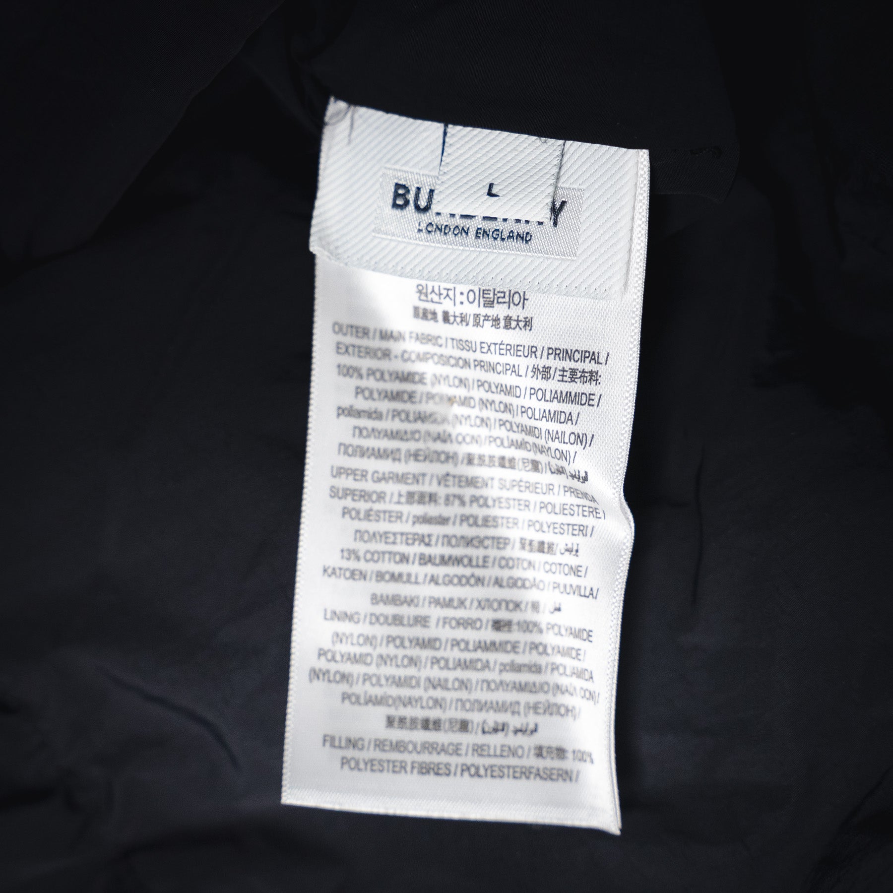 Burbery 25fw down vest