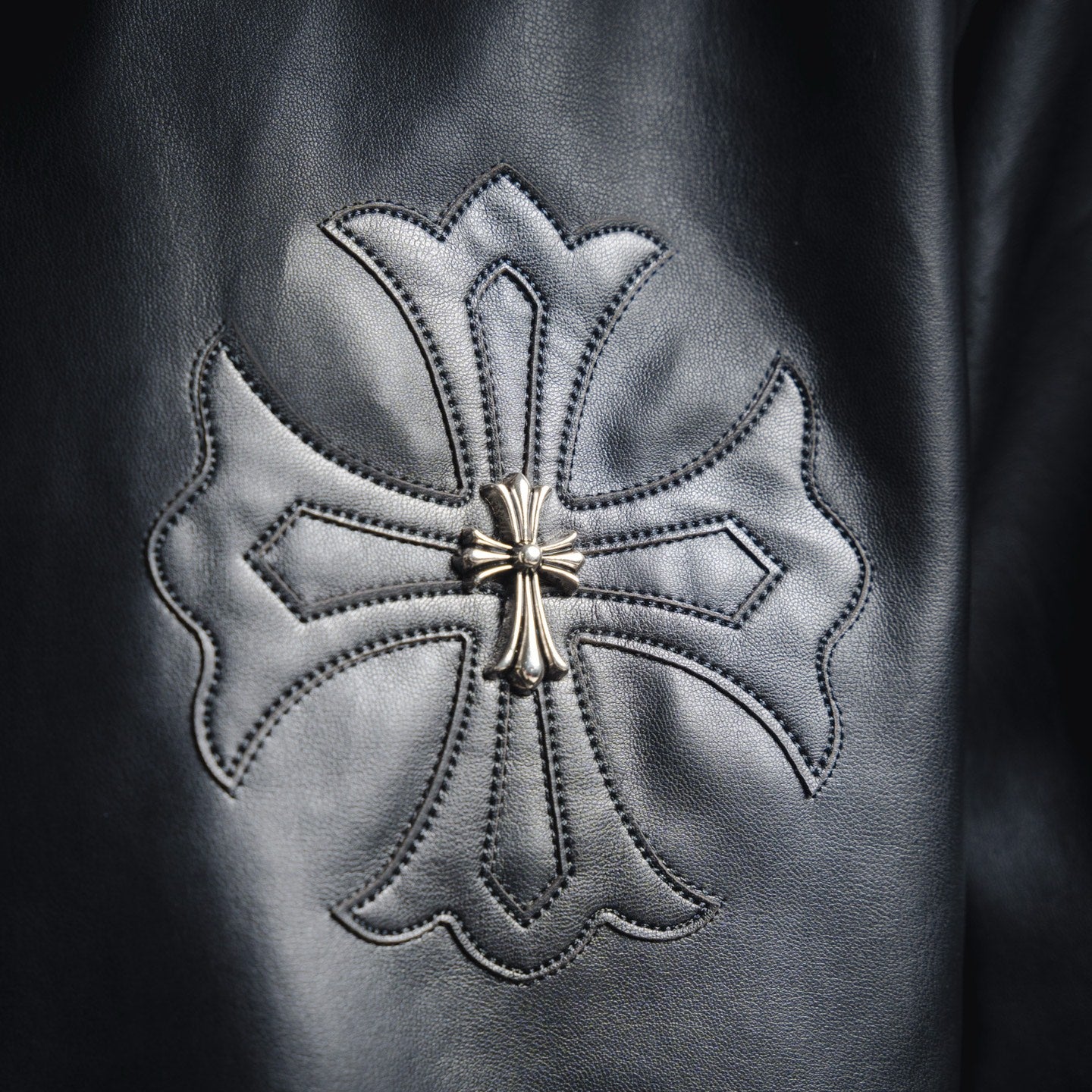 Chrome 25fw leather jacket