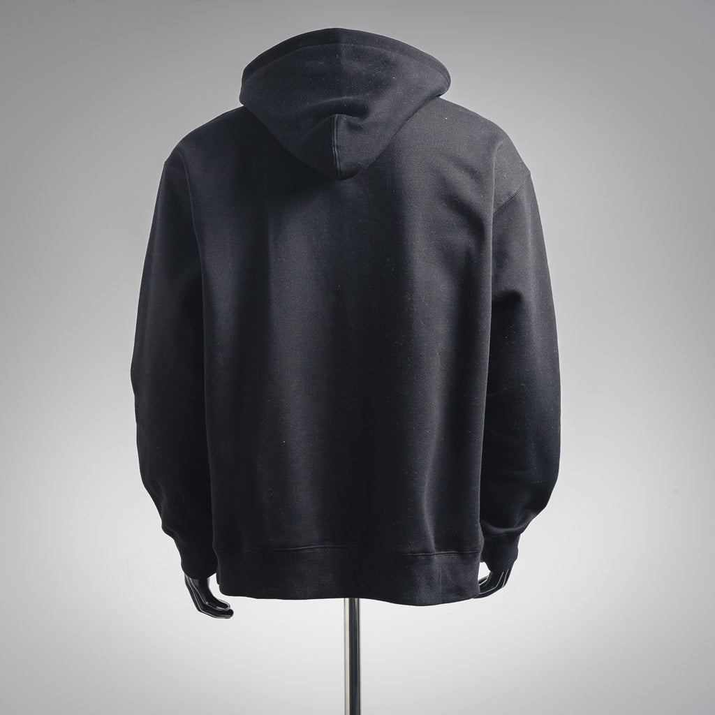 Nik 25fw embroidered hoodie