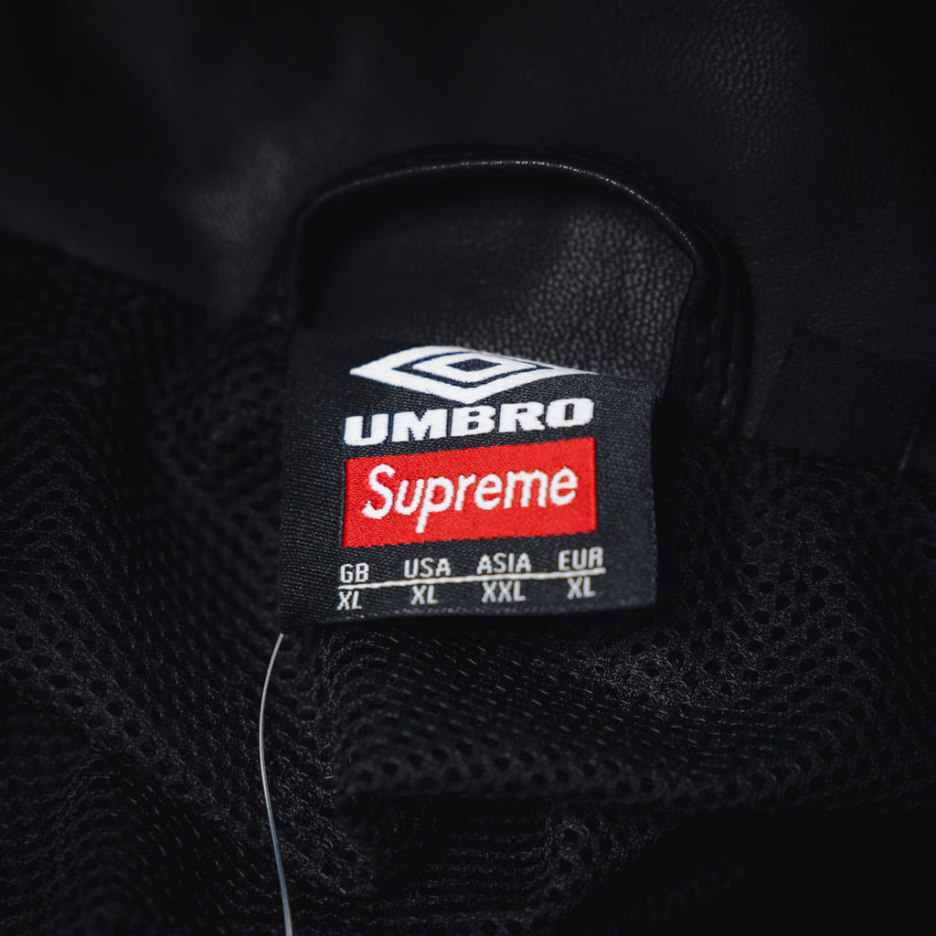 Supreme 25fw leather jacket