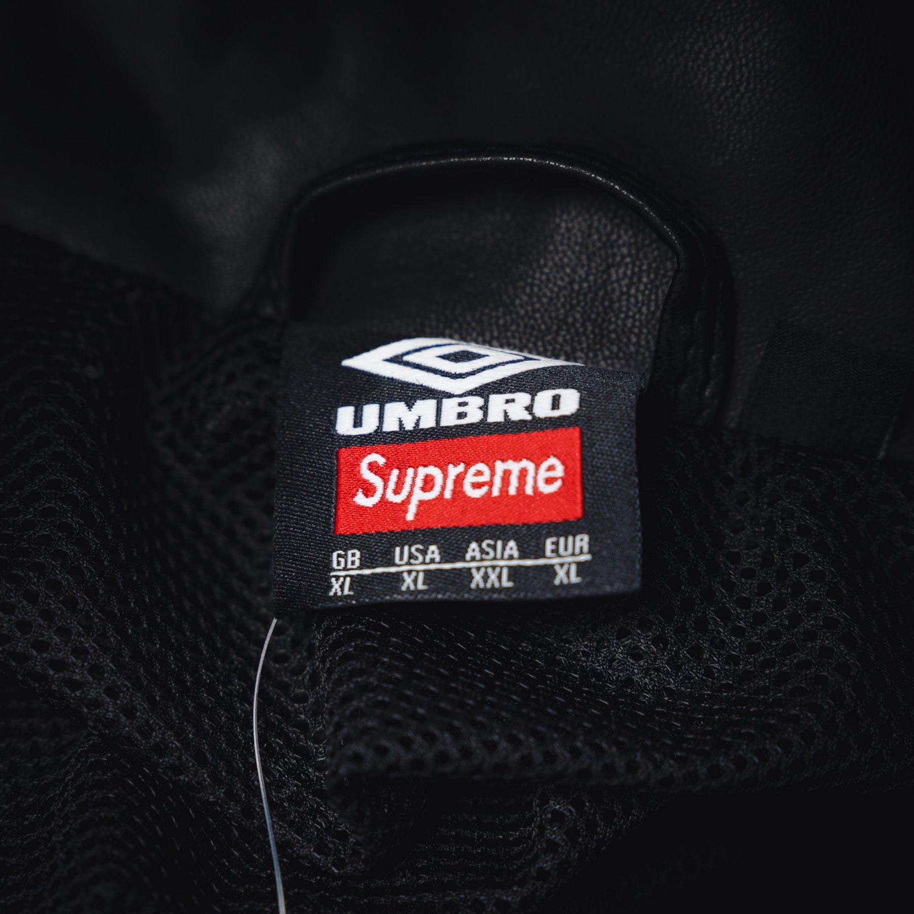 Supreme 25fw leather jacket