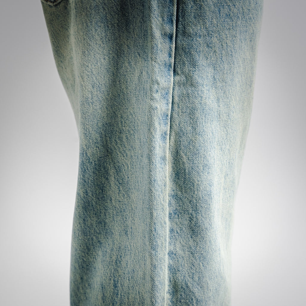 Guc 25fw embroidered jeans