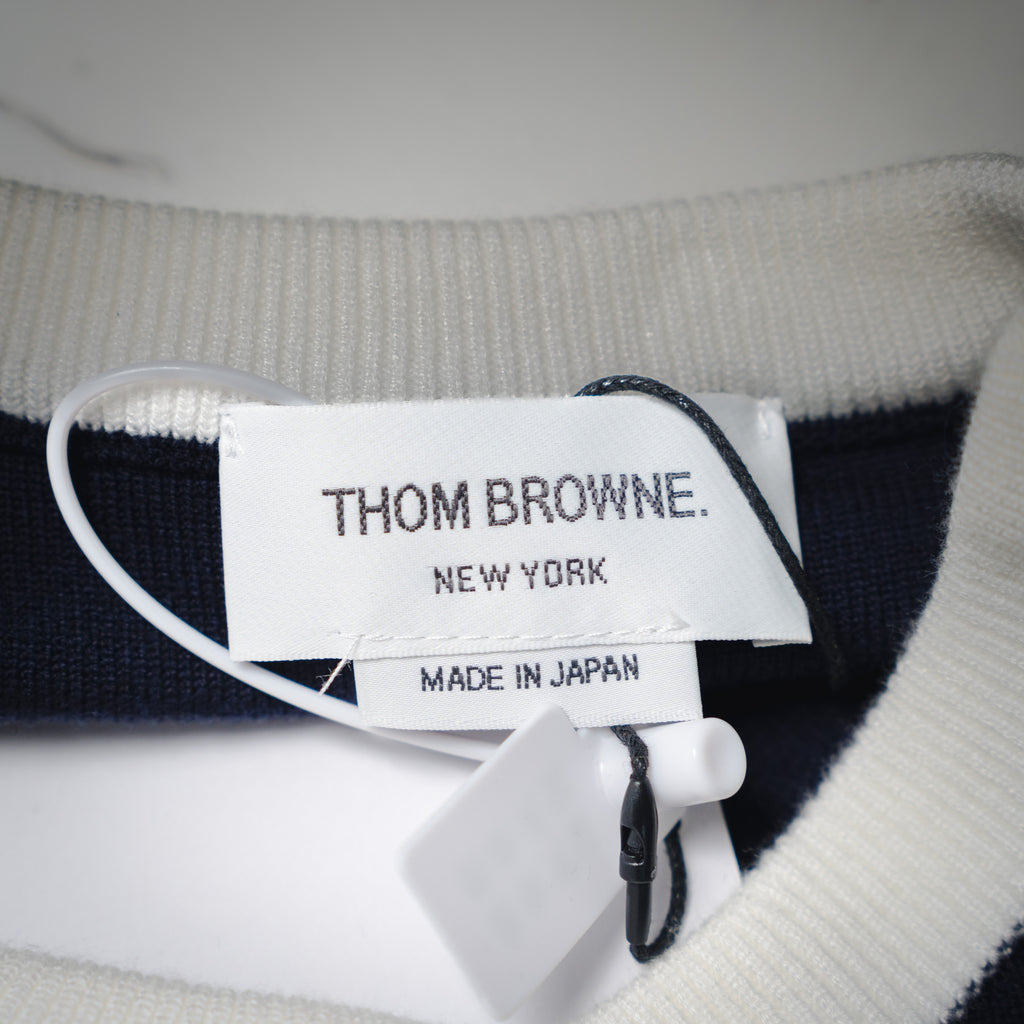 Thom 25fw embroidered sweater