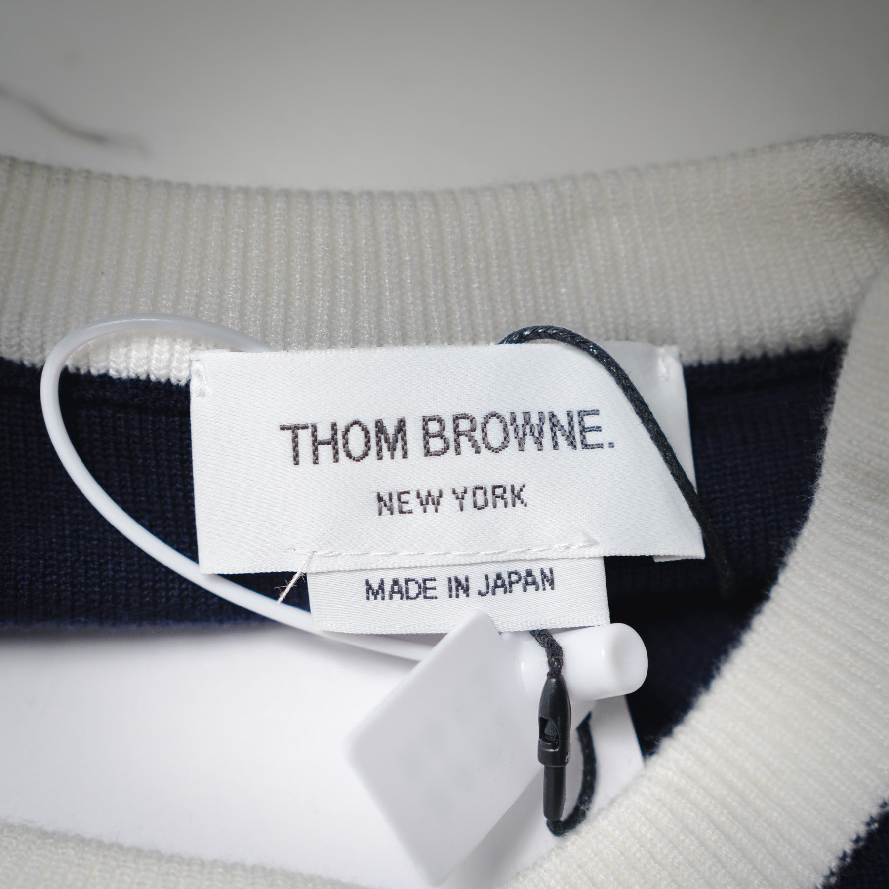 Thom 25fw embroidered sweater