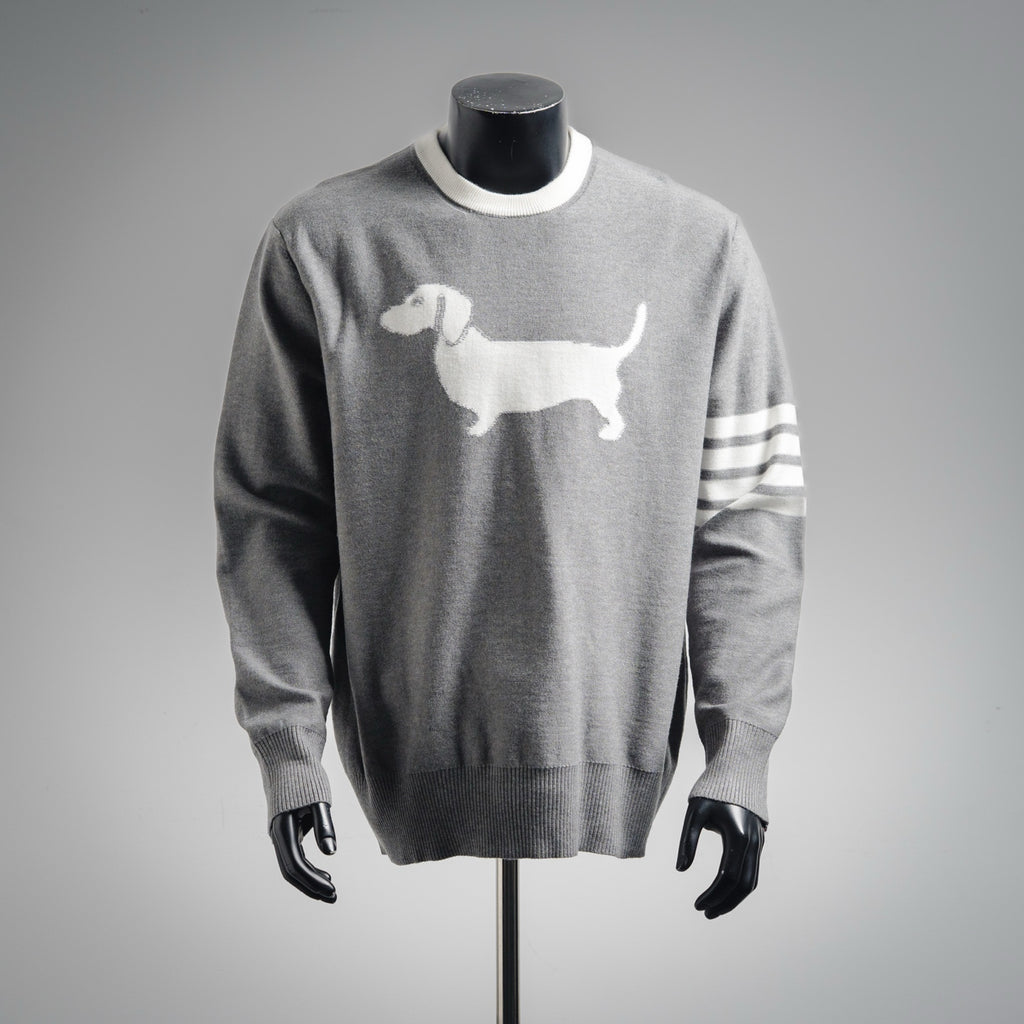 Thom 25fw embroidered sweater