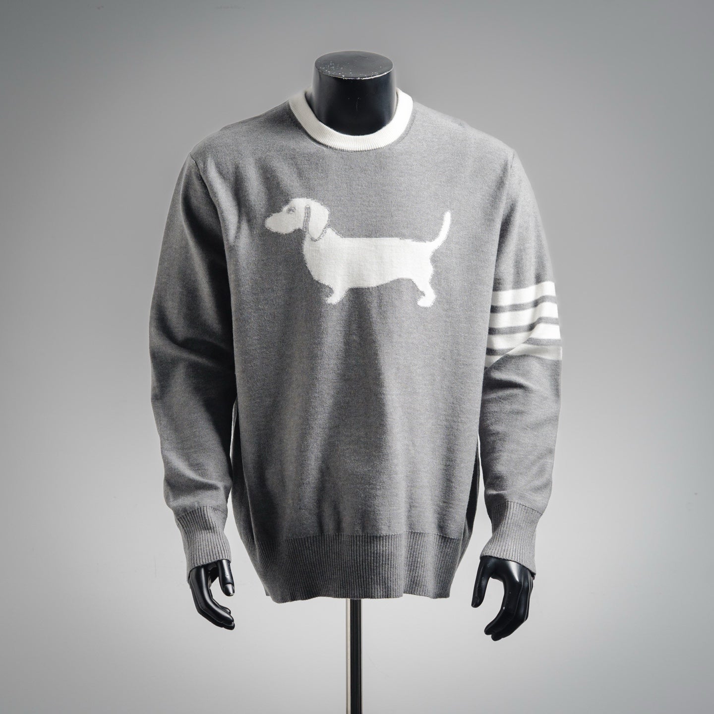 Thom 25fw embroidered sweater