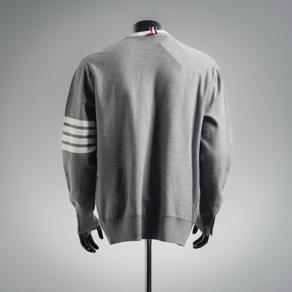 Thom 25fw embroidered sweater