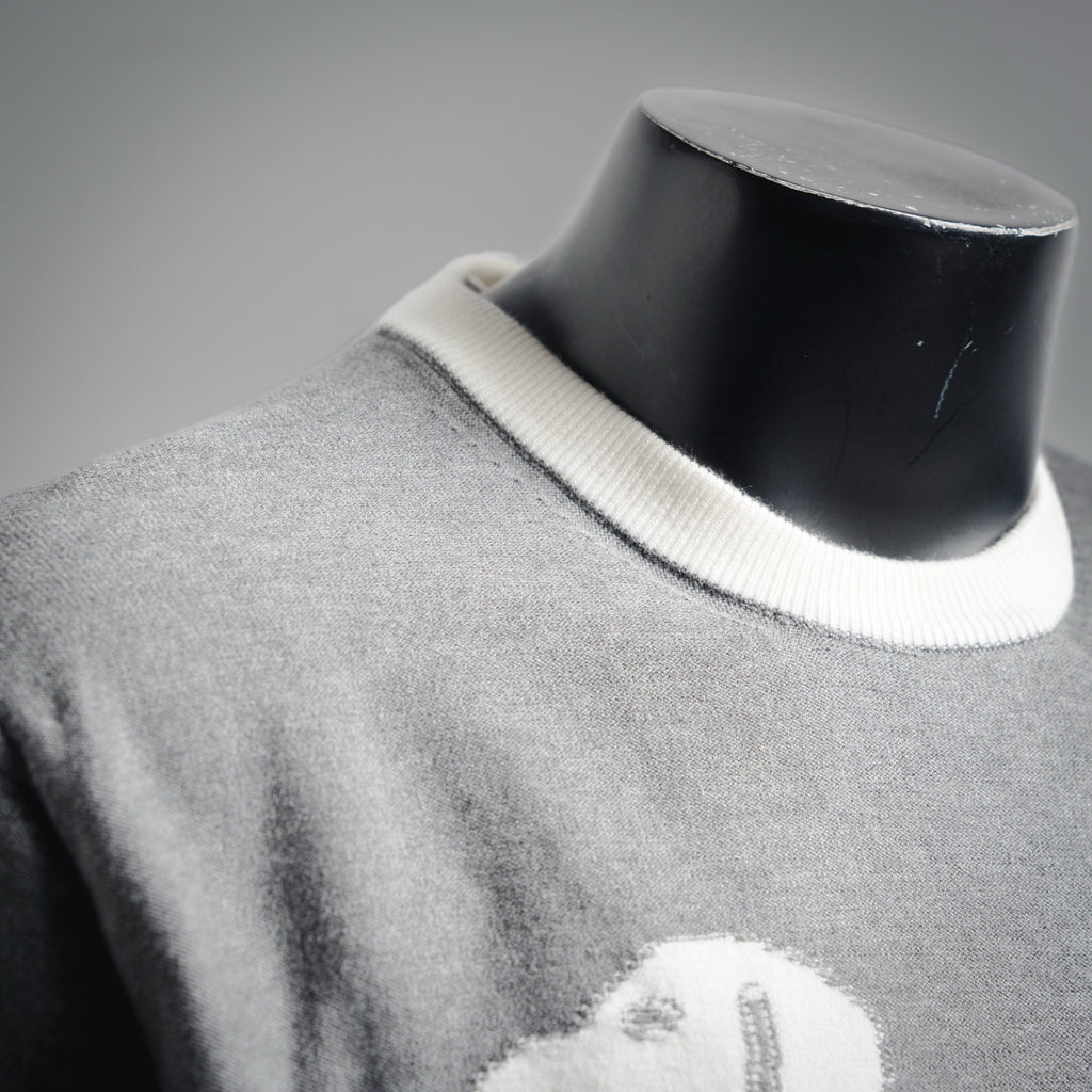 Thom 25fw embroidered sweater